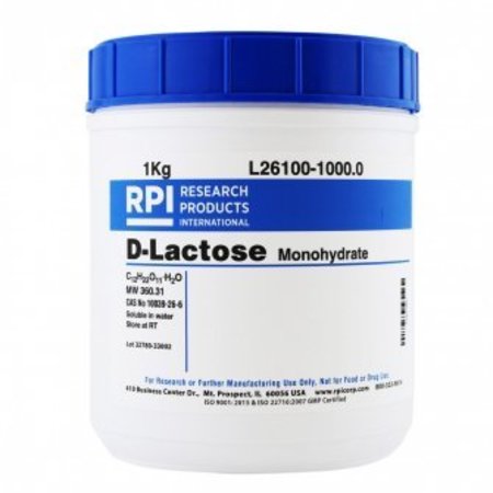 RPI D-Lactose Monohydrate, 1 KG L26100-1000.0
